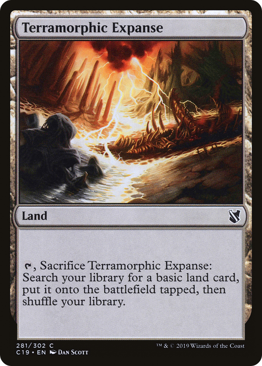 Terramorphic Expanse (C19-281) - Commander 2019