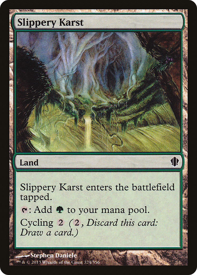 Slippery Karst (C13-324) - Commander 2013