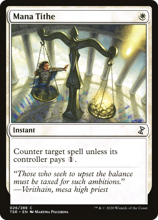 Mana Tithe (TSR-026) - Time Spiral Remastered Foil