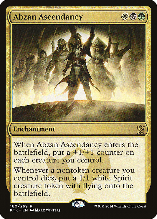 Abzan Ascendancy (KTK-160) - Khans of Tarkir Foil