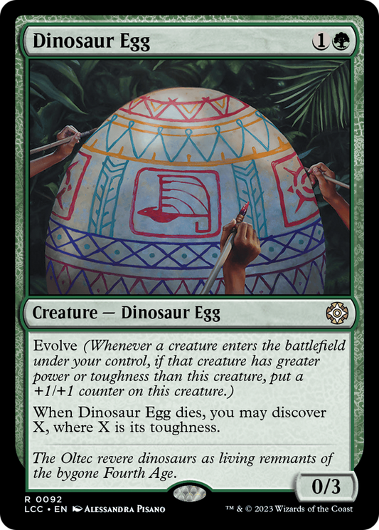 Dinosaur Egg (LCC-092) - The Lost Caverns of Ixalan Commander