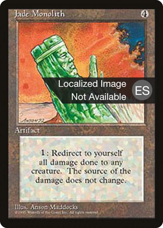 Jade Monolith (4BB-329) - Fourth Edition Foreign Black Border