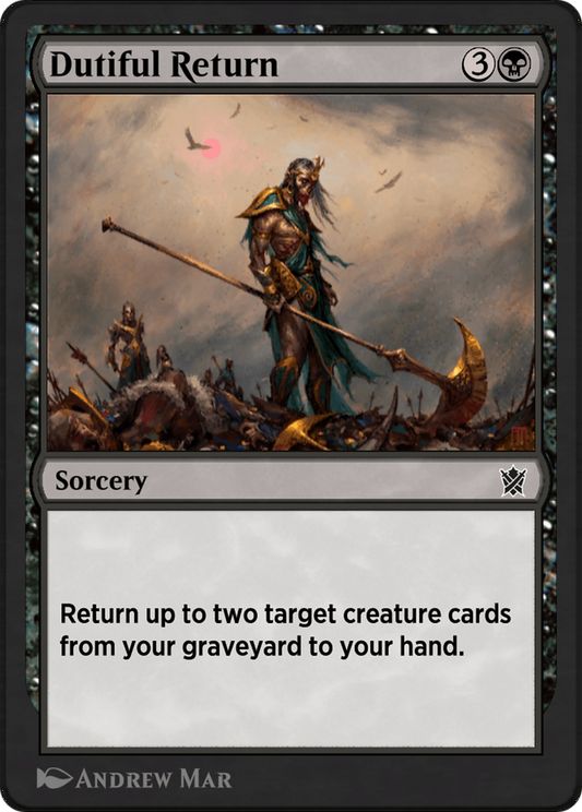 Dutiful Return (KTK-71Y) - Khans of Tarkir