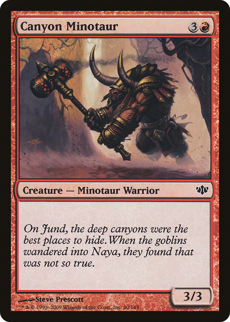 Canyon Minotaur (CON-060) - Conflux