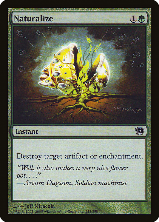 Naturalize (9ED-258★) - Ninth Edition Foil