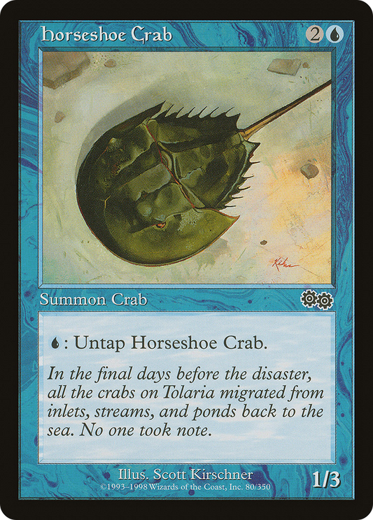 Horseshoe Crab (USG-080) - Urza's Saga