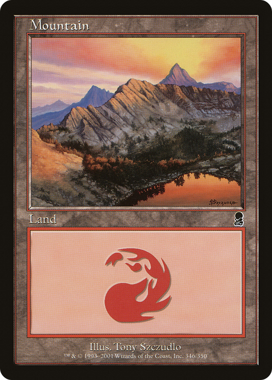 Mountain (ODY-346) - Odyssey Foil