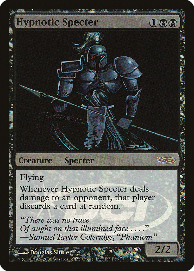 Hypnotic Specter (P06-001) - Magic Player Rewards 2006 Foil