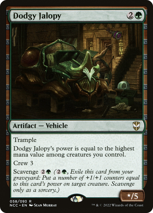 Dodgy Jalopy (NCC-058) - New Capenna Commander