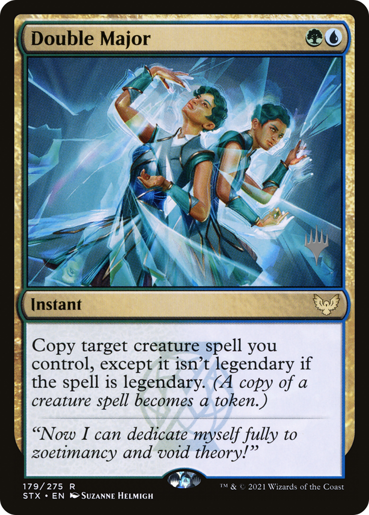 Double Major (PPSTX-179P) - Strixhaven: School of Mages Promos Foil (Promo Pack)