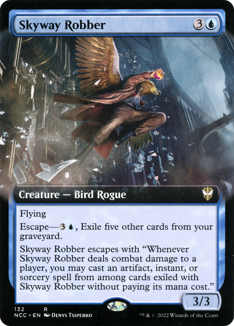 Skyway Robber (NCC-132) - New Capenna Commander: (Extended Art)