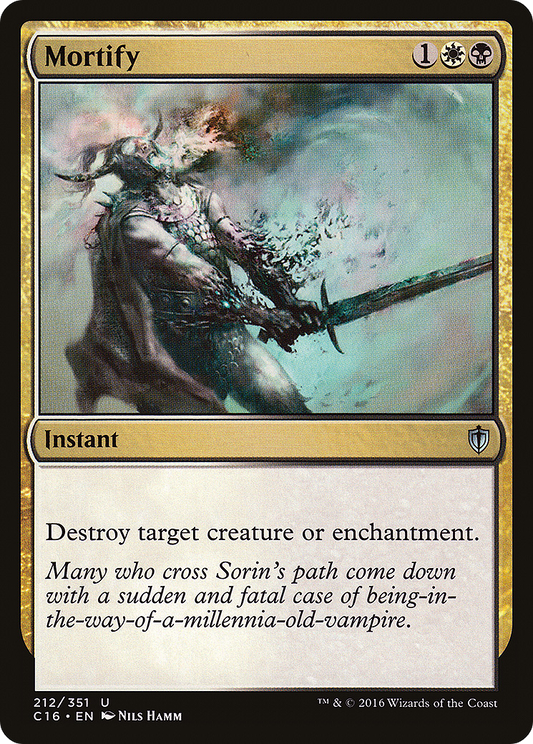 Mortify (C16-212) - Commander 2016