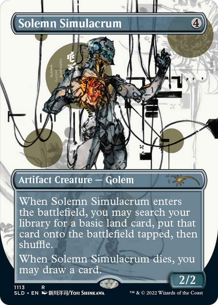 Solemn Simulacrum (SLD-1113) - Secret Lair Drop Foil