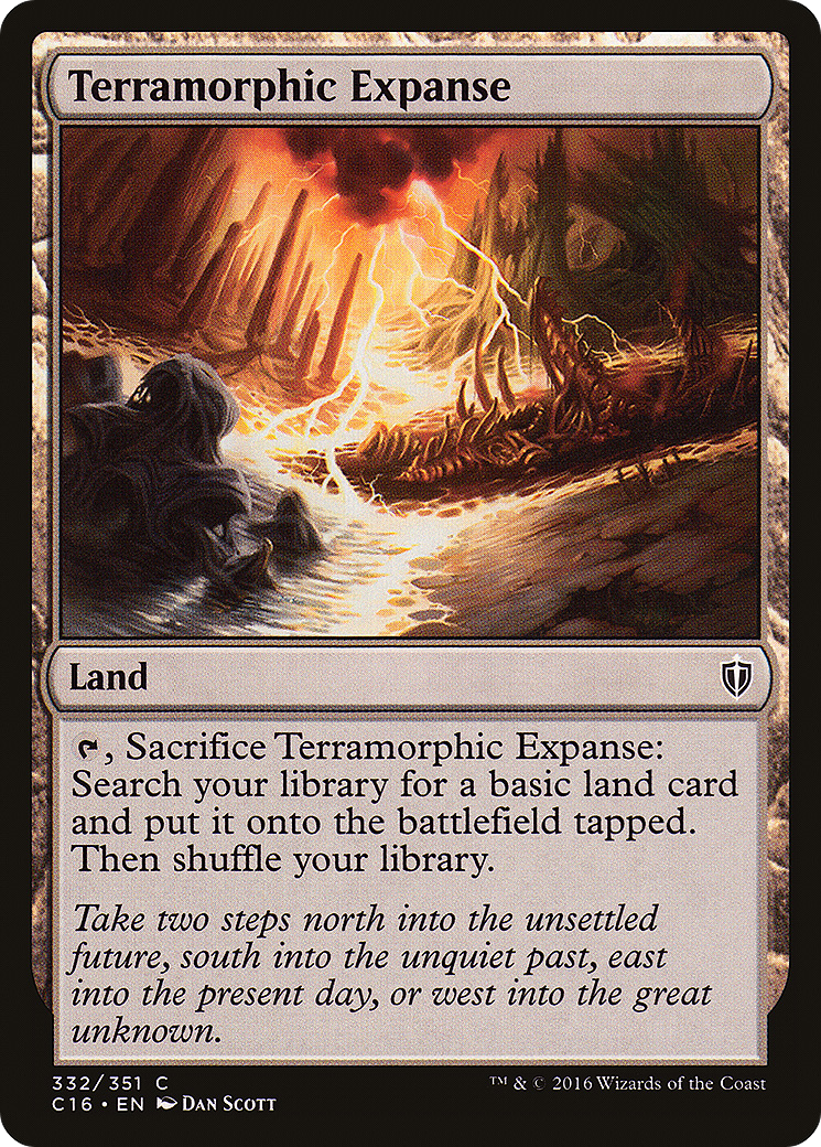 Terramorphic Expanse (C16-332) - Commander 2016