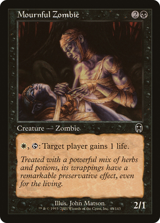 Mournful Zombie (APC-043) - Apocalypse Foil