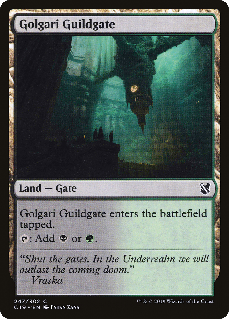 Golgari Guildgate (C19-247) - Commander 2019