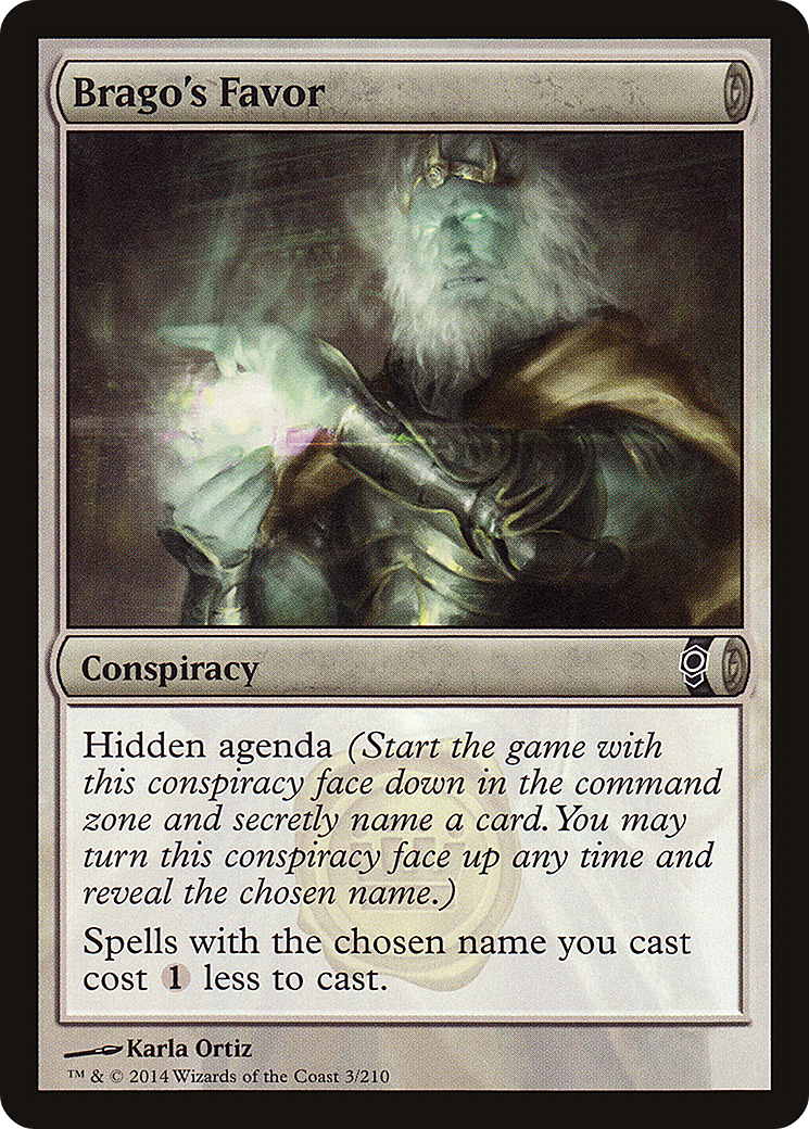 Brago's Favor (CNS-003) - Conspiracy Foil