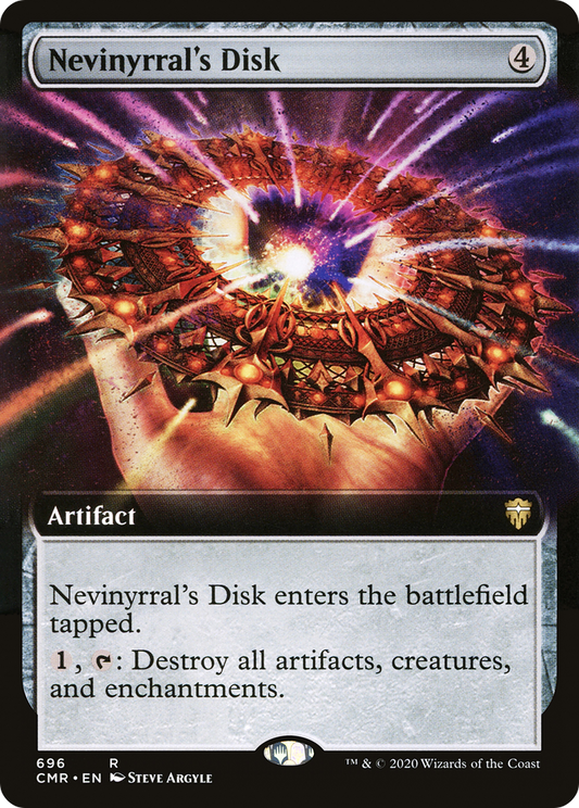 Nevinyrral's Disk (CMR-696) - Commander Legends: (Extended Art)