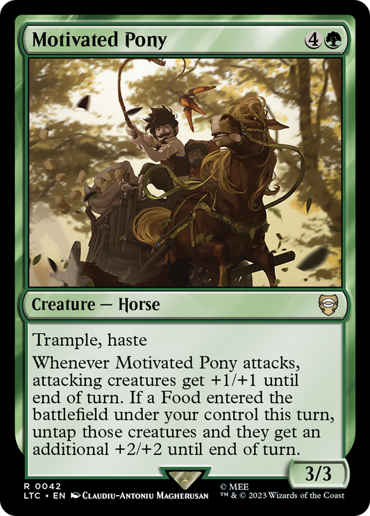 Motivated Pony (LTC-042) - Tales of Middle-earth Commander