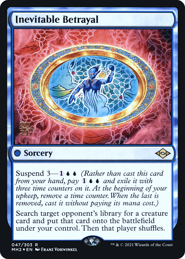 Inevitable Betrayal (PRE-047) - Modern Horizons 2 Promos (Prerelease) Foil