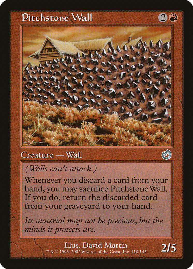 Pitchstone Wall (TOR-110) - Torment