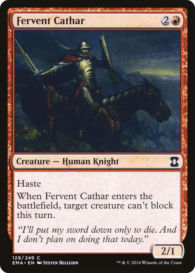 Fervent Cathar (EMA-129) - Eternal Masters