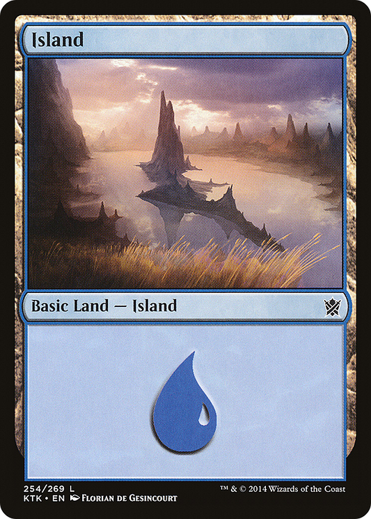 Island (KTK-254) - Khans of Tarkir