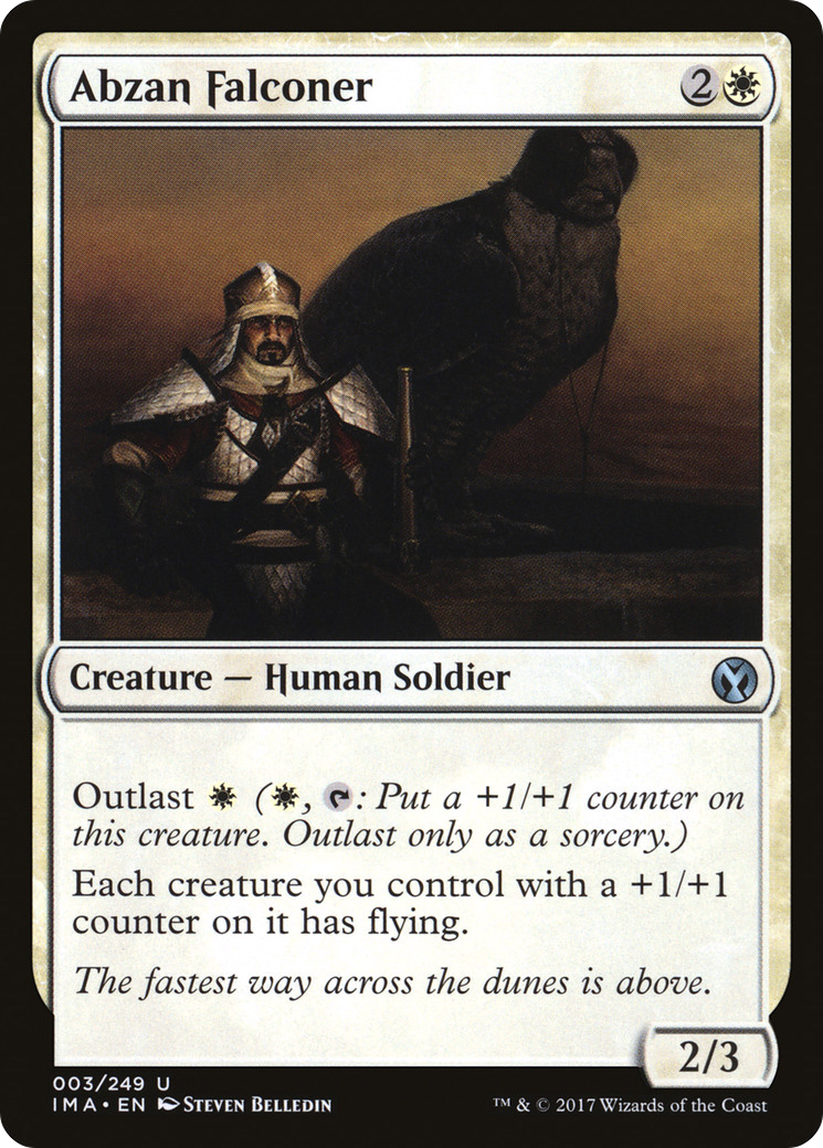 Abzan Falconer (IMA-003) - Iconic Masters Foil