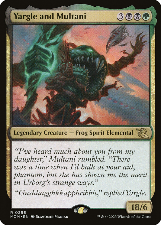 Yargle and Multani (MOM-256) - March of the Machine Foil