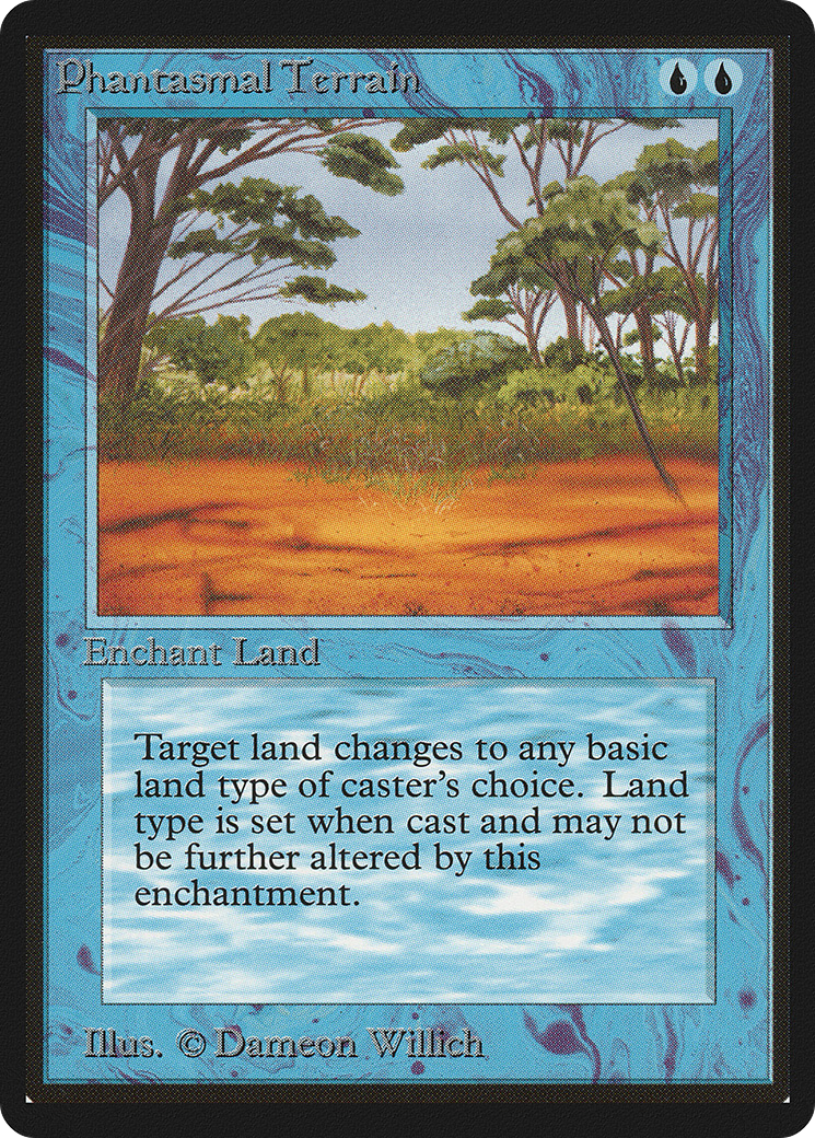 Phantasmal Terrain (LEB-069) - Limited Edition Beta