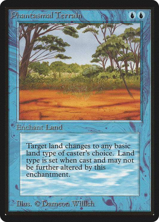 Phantasmal Terrain (LEB-069) - Limited Edition Beta