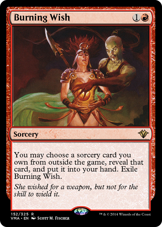 Burning Wish (VMA-152) - Vintage Masters Foil