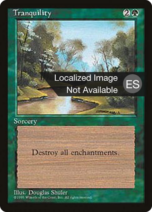 Tranquility (4BB-277) - Fourth Edition Foreign Black Border