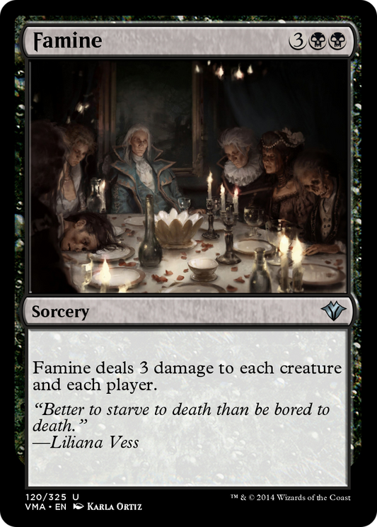 Famine (VMA-120) - Vintage Masters Foil