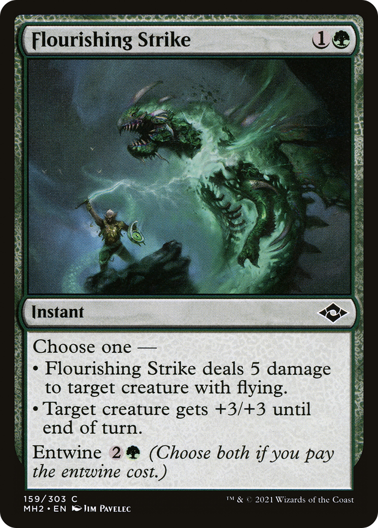 Flourishing Strike (MH2-159) - Modern Horizons 2 Foil