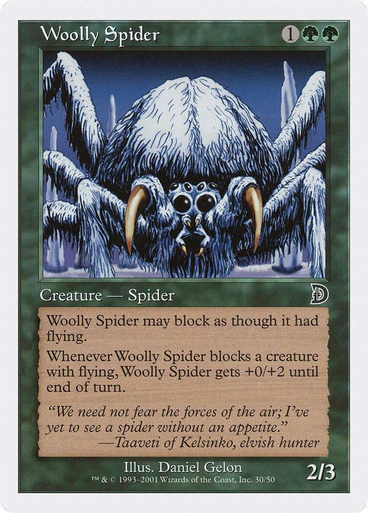 Woolly Spider (DKM-030) - Deckmasters