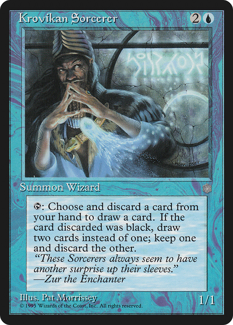 Krovikan Sorcerer (ICE-081) - Ice Age