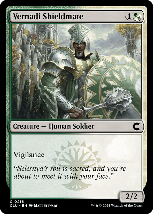 Vernadi Shieldmate (CLU-216) - Ravnica: Clue Edition