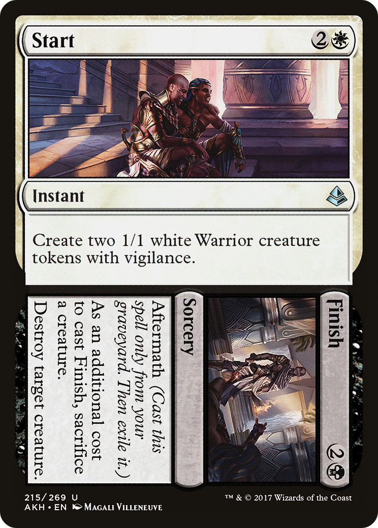 Start // Finish  (AKH-215) - Amonkhet Foil