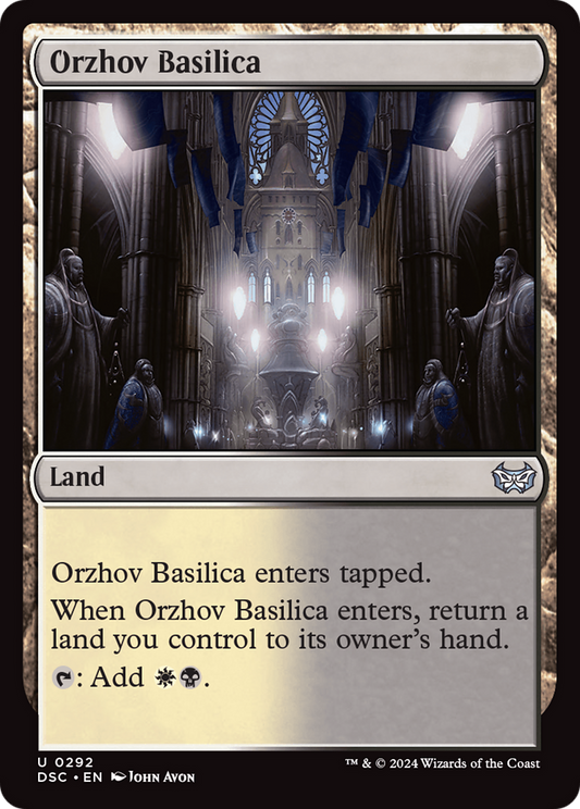 Orzhov Basilica (DSC-292) - Duskmourn: House of Horror Commander