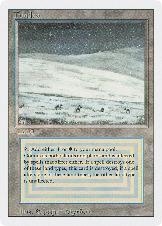 Tundra (3ED-) - Revised Edition