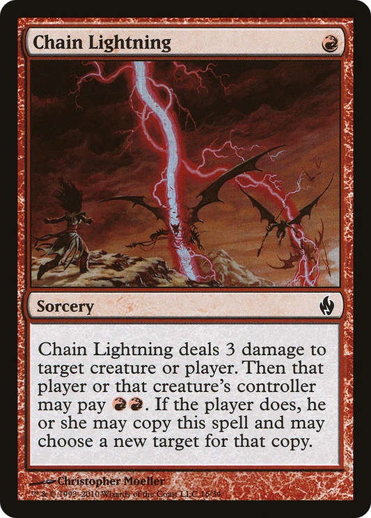 Chain Lightning (PD2-016) - Premium Deck Series: Fire and Lightning Foil