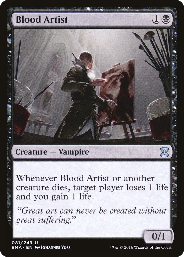 Blood Artist (EMA-081) - Eternal Masters Foil