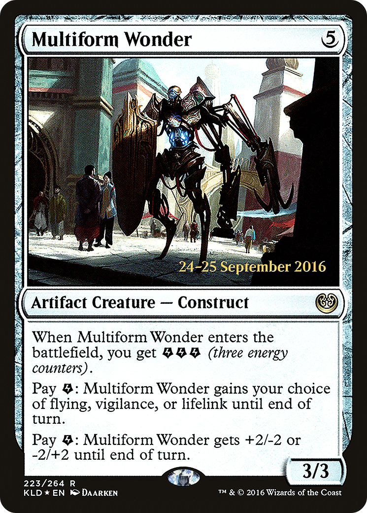 Multiform Wonder (PRE-223S) - Kaladesh Promos (Prerelease) Foil
