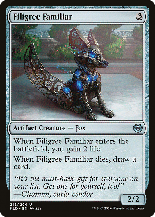 Filigree Familiar (KLD-212) - Kaladesh