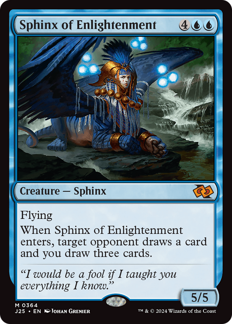 Sphinx of Enlightenment (J25-364) - Foundations Jumpstart Foil