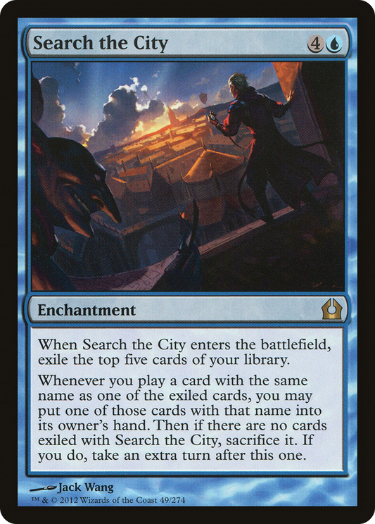Search the City (RTR-049) - Return to Ravnica Foil