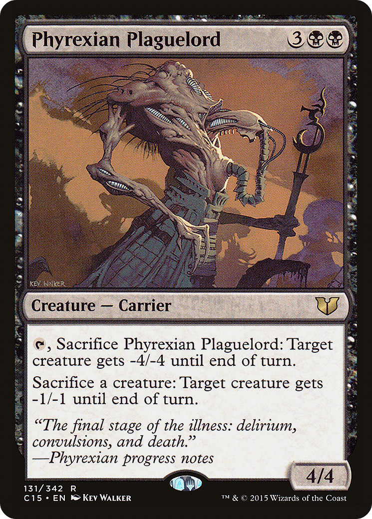 Phyrexian Plaguelord (C15-131) - Commander 2015