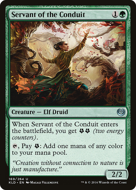 Servant of the Conduit (KLD-169) - Kaladesh Foil