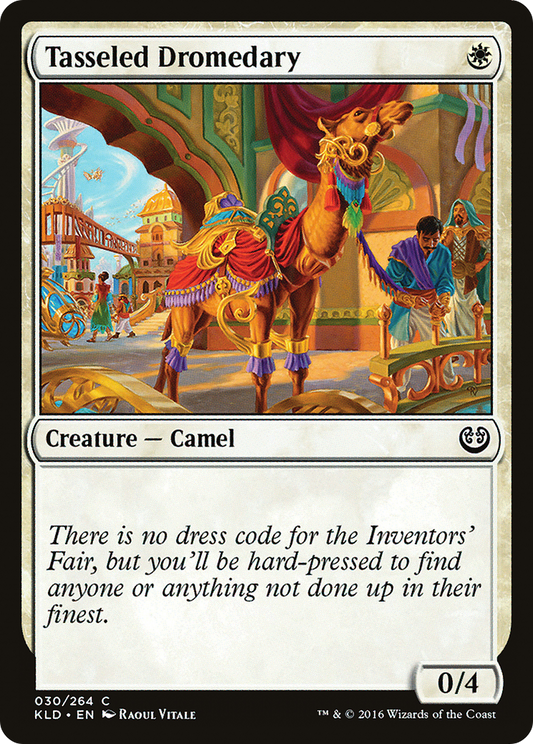 Tasseled Dromedary (KLD-030) - Kaladesh Foil